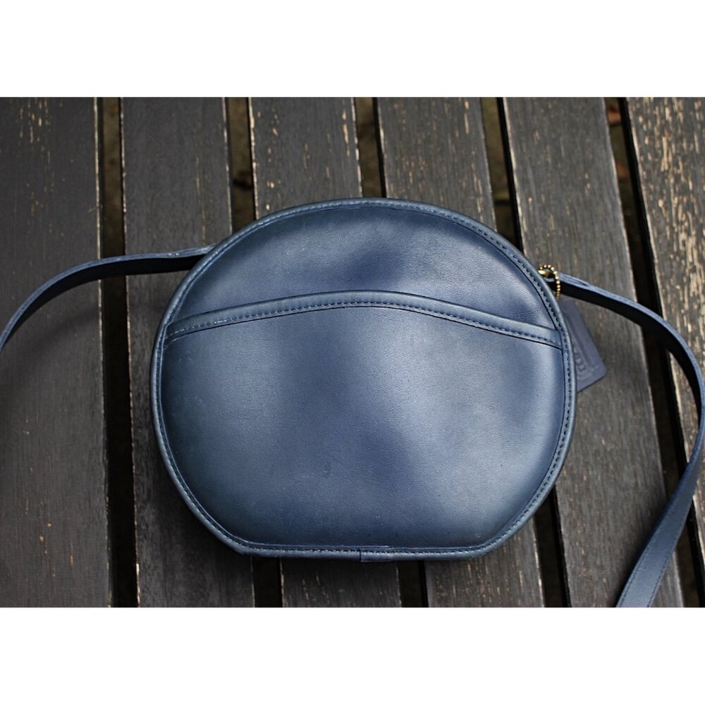 Coach Vintage - Chester Canteen Bag 9901 in Navy, USA 1980s, 90s + Hangtag - Picture 14 of 15
